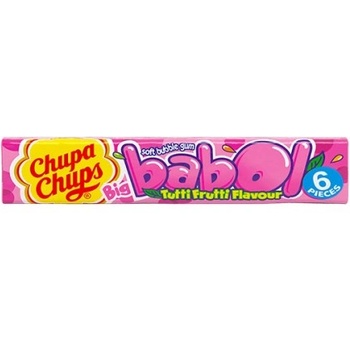 Chupa Chups Дъвка Big Babol tutti frutti Chupa Chups 6бр
