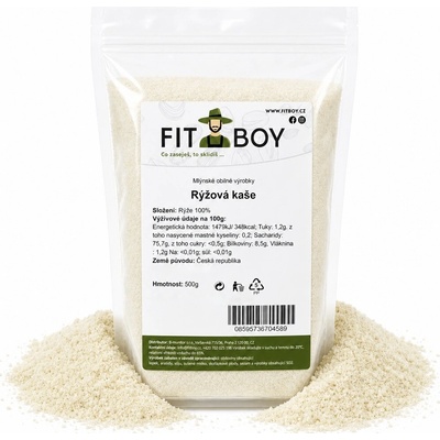 Fitboy Ryžová kaša 0,5 kg