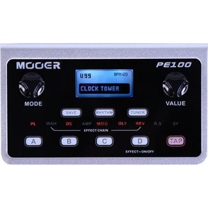 MOOER pe100 Мултиефект за китара (me pe 100)