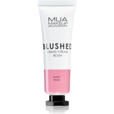 MUA Makeup Academy Blushed Tekutá lícenka Dusky Rose 10 ml