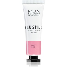 MUA Makeup Academy Blushed Tekutá lícenka Dusky Rose 10 ml