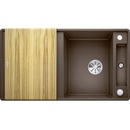 BLANCO AXIA III 5 S-F SILGRANIT kávová