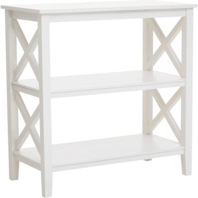 Premier Housewares Бял стелаж от масивен бор 40x81x81 cm Heritage - Premier Housewares (2406647)