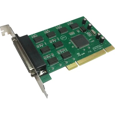 Makki Контролер Makki MAKKI-PCIE-8XSERIAL-V1, от PCI x1(м) към 8x Serial port(DB-9)(м) (MAKKI-PCIE-8XSERIAL-V1)