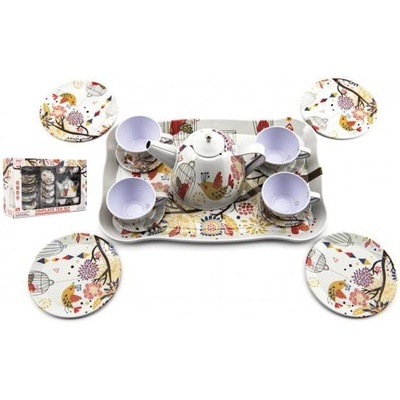 Teddies Čajová sada riadu plechový 15 ks