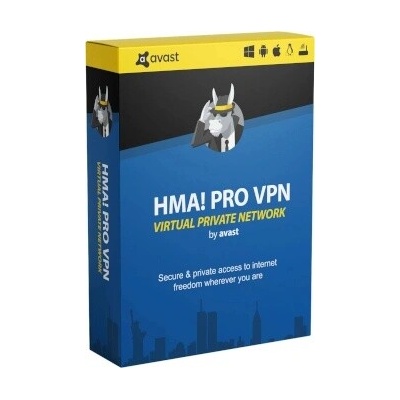 Avast HMA Pro VPN 5 lic. 2 roky (hmaa.5.24m)