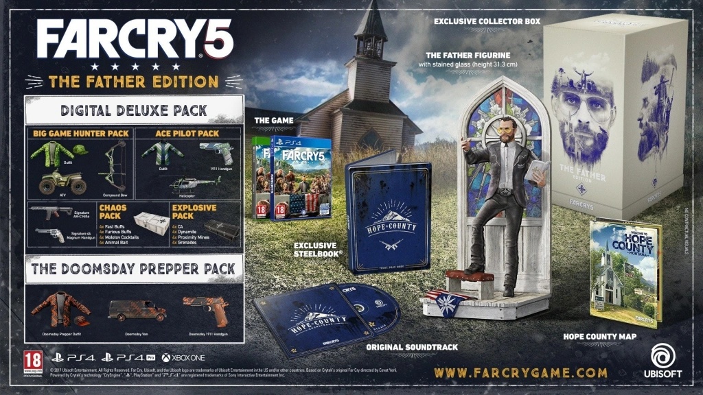 Far Cry 5 (The Father Collector's Edition) - Heureka.cz