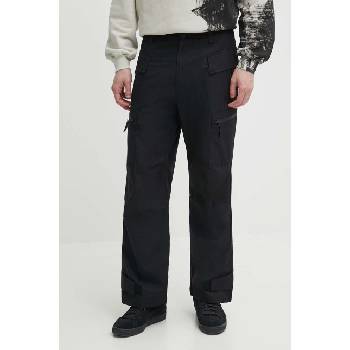 A-cold-wall* Памучен панталон A-COLD-WALL* Static Zip Pant в черно с кройка тип карго ACWMB278C (ACWMB278C)