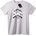 NOONEBRAND Тениска Зависим от Духа - 6XL, White