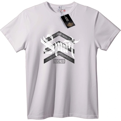 NOONEBRAND Тениска Зависим от Духа - 6XL, White
