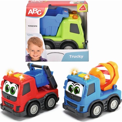 Dickie Dve autíčka 2 ks stavebné a nákladné auto 10 cm