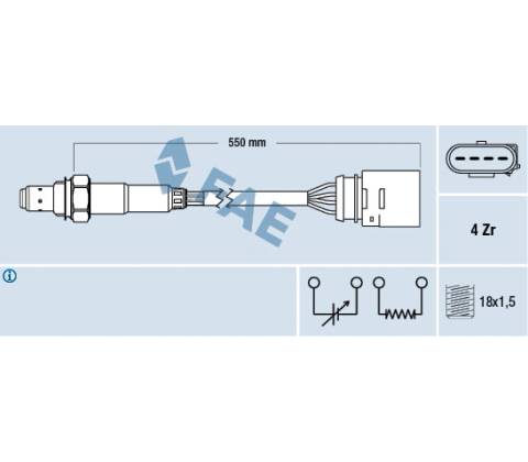 FAE Lambda sonda 77150