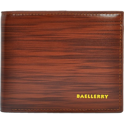 Baellerry Мъжки портфейл Baellerry Zayat, Еко кожа, LBR, Различни цветове (BAELLERRY-BR005-LIGHT-COFFEE)