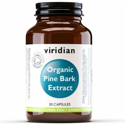 Viridian Organic Pine Bark Extract 30 kapslí