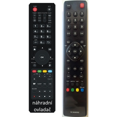 Dálkový ovladač Emerx Thomson RC300, RC3000E02