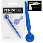 Penisplug You2Toys - Дилатор Sperm Stopper - сферичен, силиконов дилатор (син)