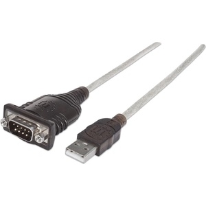 Manhattan Кабелен преходник „Манхатън - преходник от usb към порти „Сорос, 1, 8 см 151849 (151849)