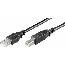 MicroConnect USBAB1B USB2.0 A (M) - USB B (M), 1m, černý