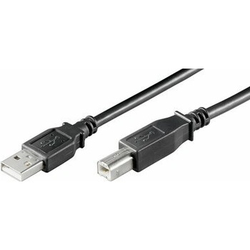 MicroConnect USBAB1B USB2.0 A (M) - USB B (M), 1m, černý