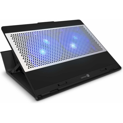 Connect It FrostBlast CCP-7100-BK CONNECT IT FrostBlast chladicí podložka pod notebook s modrým podsvícením, ČERNÁ – Hledejceny.cz