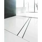 Alcadrain Комплект душ канал с бял стъклен капак Alca Glass и APZ106 55 см (GL1200-550+APZ106-550)