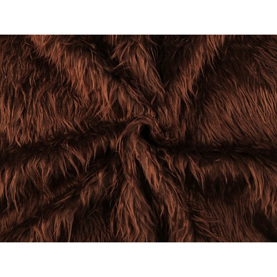 Prima-obchod Kožešina, barva 6 (340 g/m²) hnědá tmavá