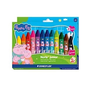 STAEDTLER Восъчни пастели NJ Peppa 12 цвята