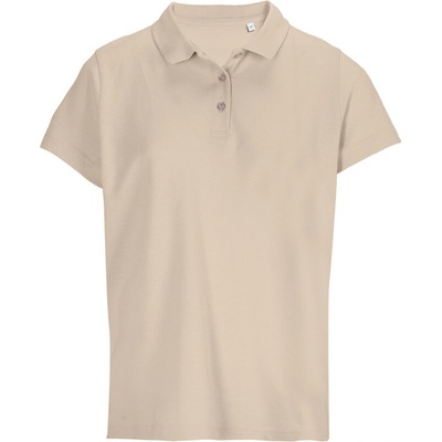 SOL's Collection Polokošile Pulse Women piqué krátký rukáv dámská COT254501n0500 linen Linen