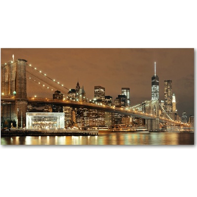 Fotoobraz na skle Manhattan New York 100x50 cm