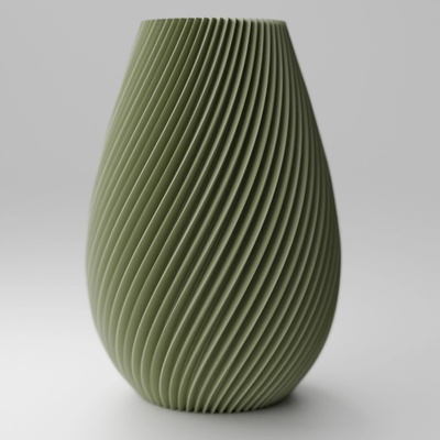 Váza Zephyr Farba produktu: Oliva, Výška vázy: XXL-320mm