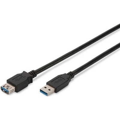 Digitus AK-300203-030-S Prodlužovací USB 3.0, typ A M / F, kompatibilní s USB 3.0, 3m, černý
