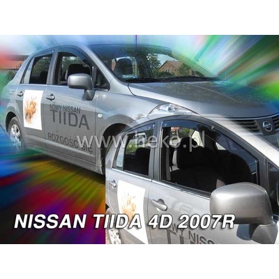 Deflektory Nissan Tiida 2004-2012
