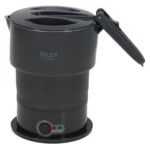 Adler Туристическа електрическа кана Adler AD 1377, 600W, 0.6 литра, Сгъваема, Тъмносив (ad_1377g) - technomani Електрически кани