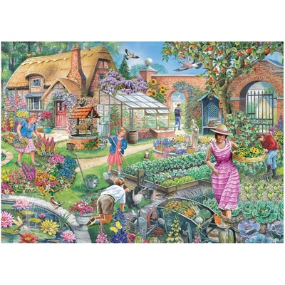 The House of Puzzles Pekný kvetináč 1000 dielov