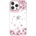 SwitchEasy Artist Sakura Case - дизайнерски хибриден удароустойчив кейс за iPhone 13 (прозрачен)