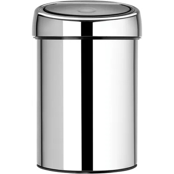 Brabantia Кош за смет Brabantia Touch Bin 3L, Brilliant Steel (647210)