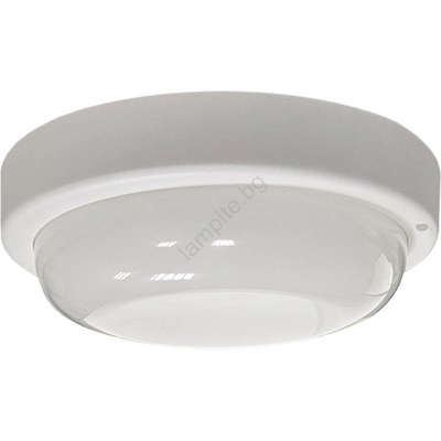 Baterie Centrum LED външно таванно осветително тяло LED/8W/230V 4200K Ø 14 cm IP64 бяло (BC0750)
