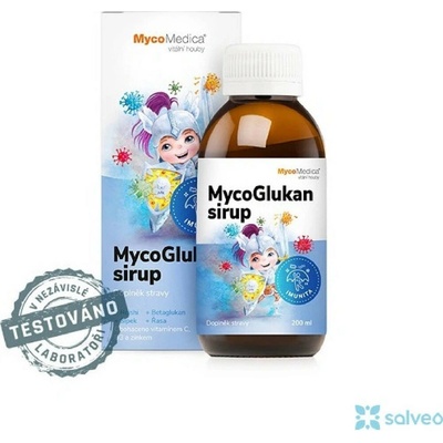 Mycomedica MycoGlukan sirup pre deti 200 ml