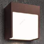 Brilagi - led външно стенно осветително тяло terni led/12w/230v кафяво ip44 (bg2724)