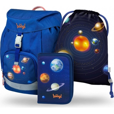 Baagl SET 3 Zippy Planety