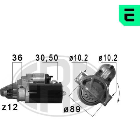 Startér ERA 220681A