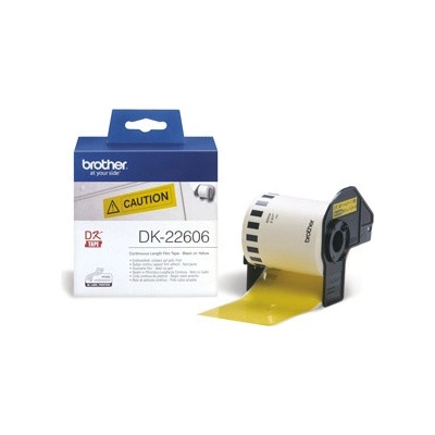 rolka BROTHER DK22606 Continuous Film Tape (Žltá 62mm) (DK22606)
