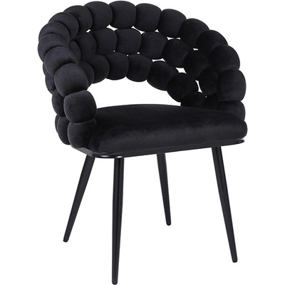 Velaco Atria Bubble Velurové černé