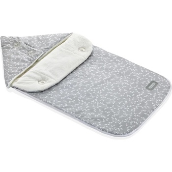 Image 1 of BabyJem Чувалче за спане BabyJem - Сиво с цветя (428)