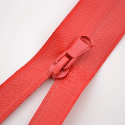Takoy Zip Sarah voděodolný dělitelný 5mm - červená 80 cm
