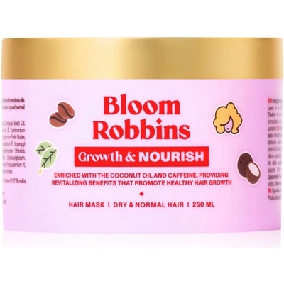 Bloom Robbins Growth & Nourish Hair Mask maska na rast vlasov s kofeínom 250 ml
