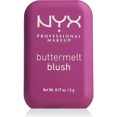 NYX Professional Makeup Buttermelt Blush pudrová tvářenka 12 All The Butta 5 g