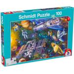 Schmidt Spiele Пъзел Schmidt от 100 части - Космическо забавление (56455) - ozone