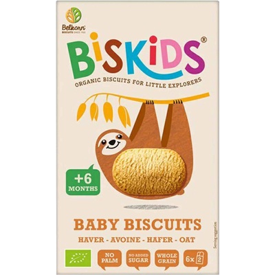 Belkorn Детски бисквити Belkorn - BisKids, с овес, 120 g (BB201293)