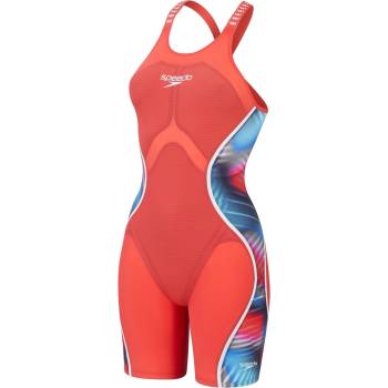 Speedo Бански костюм Speedo Women's Lzr Intent Race Swimsuit - Red/Blue